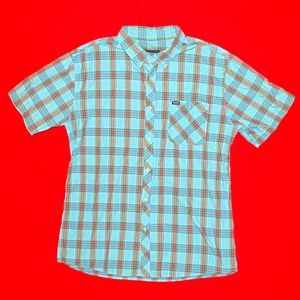 Brixton Men's Short Sleeve Button-Down (Size XL)